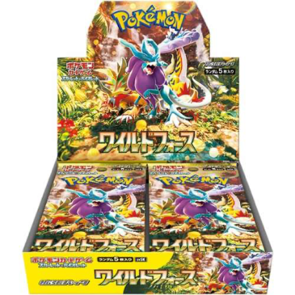 Wild Force Booster Box Japanese Pokémon