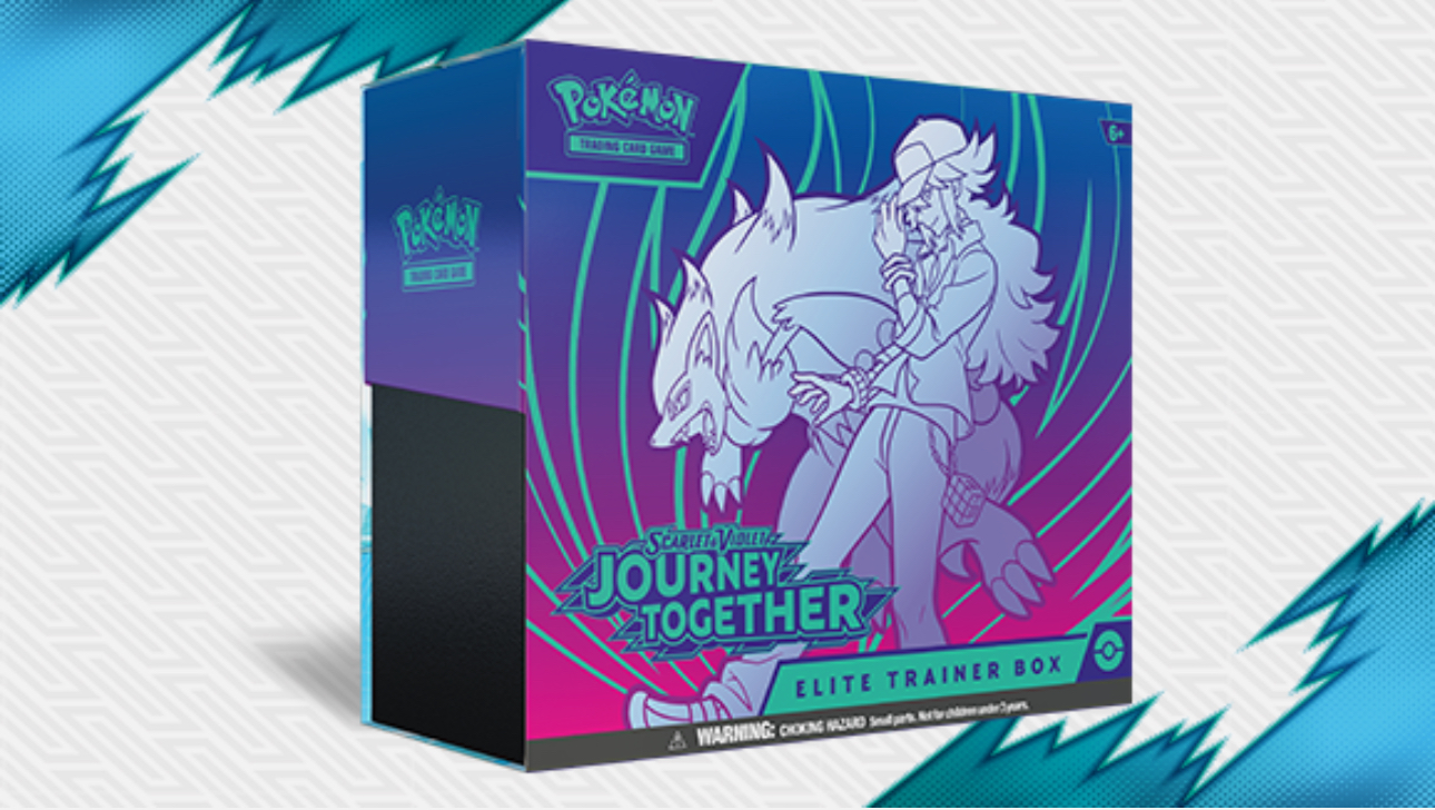 Japanese Pokémon official sealed packaging single unit Journey Together Booster Box